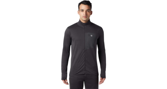 Mountain Hardwear Type 2 Fun Full Zip Jacket - Men's, Void, Large, OM8288012-L
