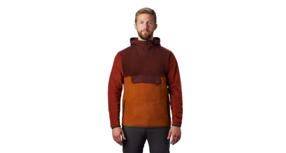 Mountain Hardwear UnClassic Fleece Pullover - Men's, Dark Umber, Medium, 1879471259-M