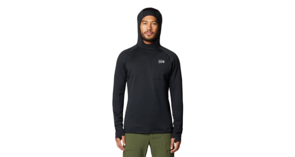 Mountain Hardwear Up First Tech Fleece Hoody - Men's, Black, XXL, 2114021010-010-XXL
