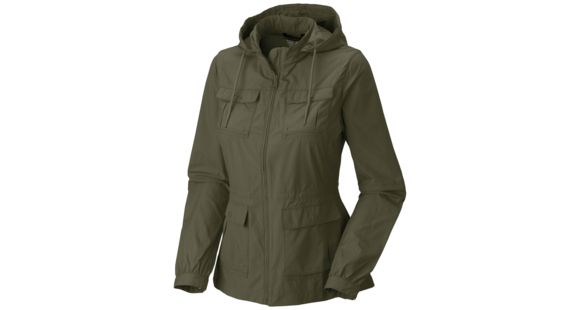 Mountain Hardwear Urbanite Travel Jacket - Women's-Stone Green-4