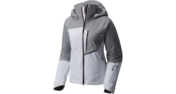 Mountain Hardwear Vintersaga Insulated Jacket - Women's-White Steam-Small