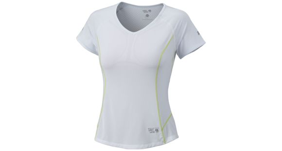 Mountain Hardwear Way2Cool Short Sleeve T - Women's-White-Large