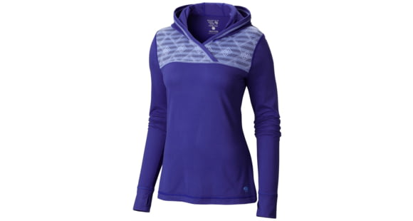 Mountain Hardwear Whipped Butter Hoody - Women's-Nectar Blue-Medium