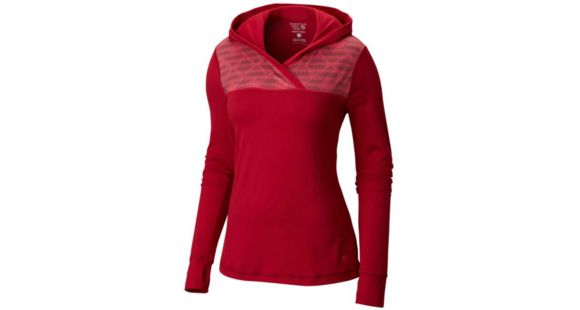 Mountain Hardwear Whipped Butter Hoody - Women's-Pomegranate-Medium