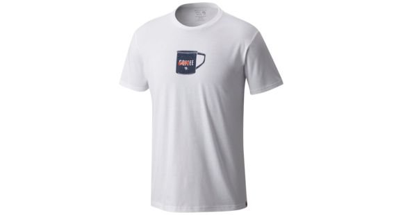 Mountain Hardwear Whiskey Mug Short Sleeve T-Shirt - Men's, White, L, 1764391100-L