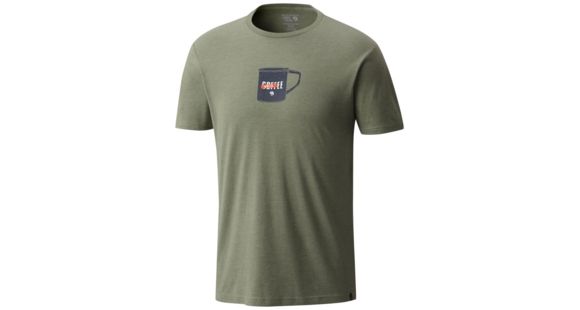 Mountain Hardwear Whiskey Mug Short Sleeve T-Shirt - Men's, Heather Green Fade, XXL, 1764391394-XXL