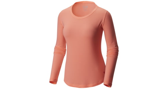 Mountain Hardwear Wicked Lite Long Sleeve - Women's-Coralescent-Small