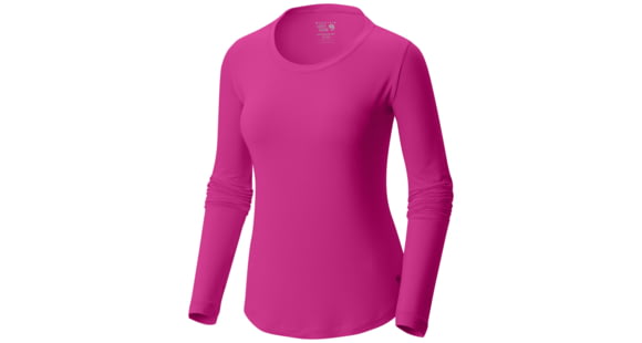 Mountain Hardwear Wicked Lite Long Sleeve - Women's-Pink Burst-X-Small