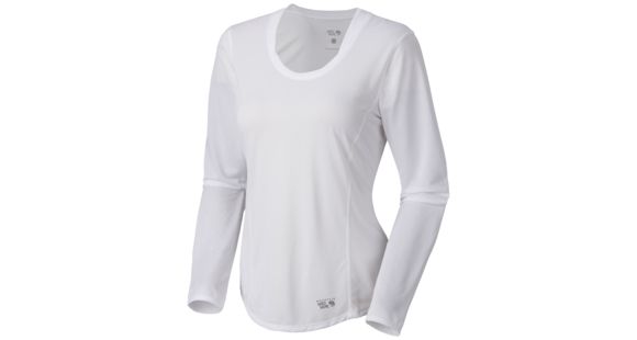 Mountain Hardwear Wicked Lite Long Sleeve - Women's-White-X-Small