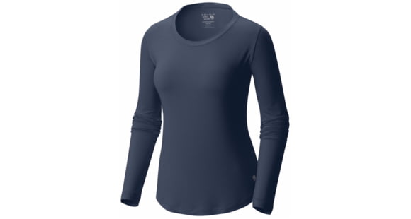 Mountain Hardwear Wicked Lite Long Sleeve - Women's-Zinc-Small
