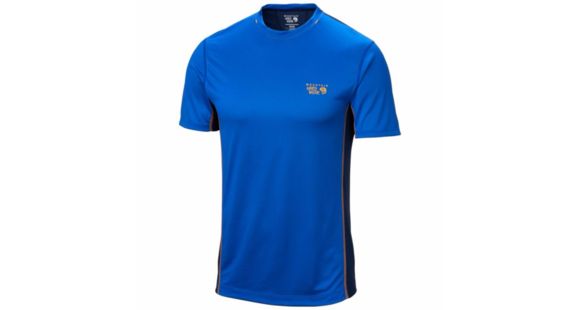 Mountain Hardwear Wicked Lite Short Sleeve T - Men's-Azul/Collegiate Blue-Large