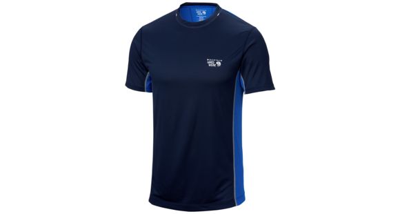 Mountain Hardwear Wicked Lite Short Sleeve T - Men's-Collegiate Navy-Small