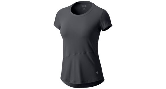 Mountain Hardwear Wicked Lite Short Sleeve T-Shirt - Women's, Graphite, S, 1648651053-S
