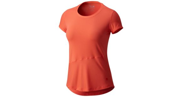 Mountain Hardwear Wicked Lite Short Sleeve T-Shirt - Women's, Solstice Red, L, 1648651804-L