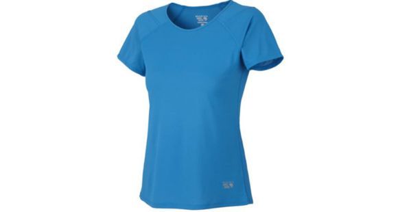 Mountain Hardwear Wicked LIte Short-Sleeve Tee - Women's-Poppy Red-Large