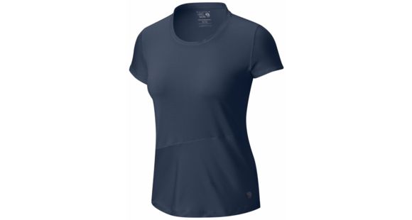 Mountain Hardwear Wicked Lite Short Sleeve Tee - Women's-Zinc-Medium