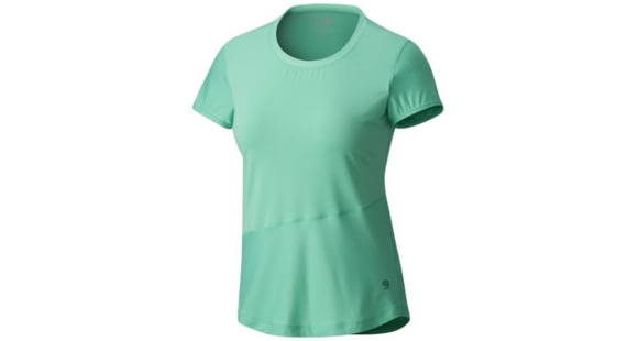 Mountain Hardwear Wicked Lite Short Sleeve Tee - Women's-Green Mile-Medium
