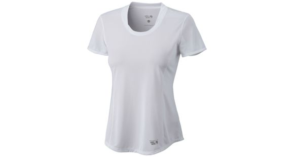 Mountain Hardwear Wicked Lite Short Sleeve Tee - Women's-White-X-Small