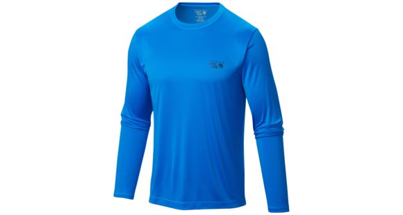 Mountain Hardwear Wicked Long Sleeve T - Men's-Hyper Blue-Medium