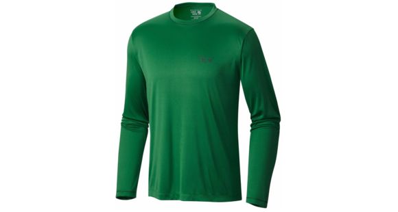 Mountain Hardwear Wicked Long Sleeve T - Men's-Serpent Green-Medium
