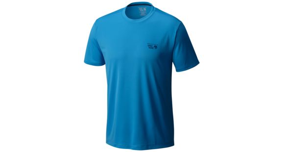 Mountain Hardwear Wicked Short Sleeve T - Men's-Ocean Blue-Medium