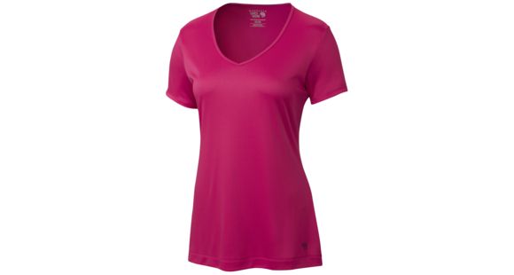 Mountain Hardwear Wicked Short Sleeve T - Women's-Bright Rose-Small