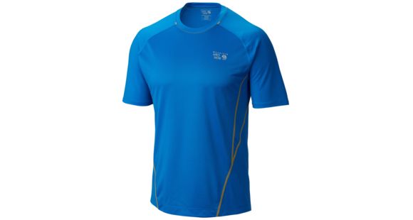 Mountain Hardwear WickedCool Short Sleeve T - Men's-Hyper Blue-Large