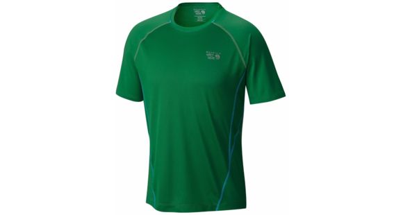Mountain Hardwear WickedCool Short Sleeve T - Men's-Serpent Green-X-Large