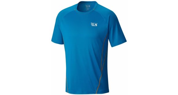 Mountain Hardwear WickedCool Short Sleeve T - Men's-Dark Compass-X-Large