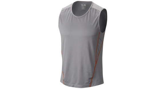 Mountain Hardwear WickedCool Tank - Men's-Steam-Large