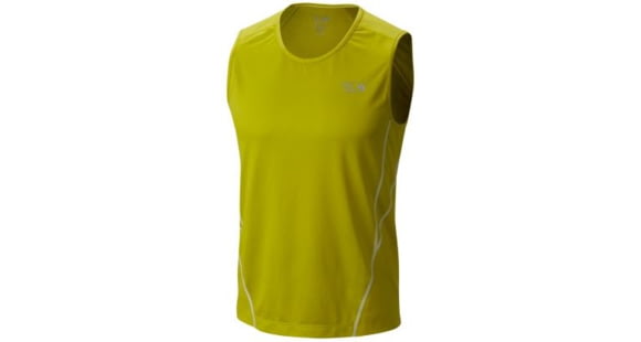 Mountain Hardwear WickedCool Tank - Men's-Ginkgo-Large