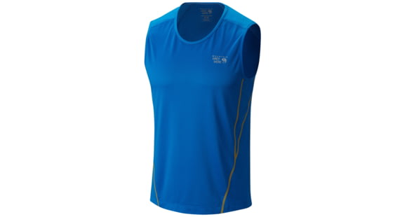 Mountain Hardwear WickedCool Tank - Men's-Hyper Blue-Medium
