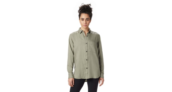 Mountain Hardwear Willow Spring Long Sleeve Shirt - Women's, Dark Army, Small, OL8297304-S