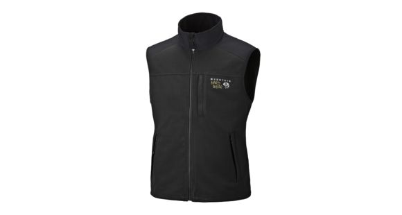 Mountain Hardwear Windstopper Tech Vest - Men's-Grill/Black-Large