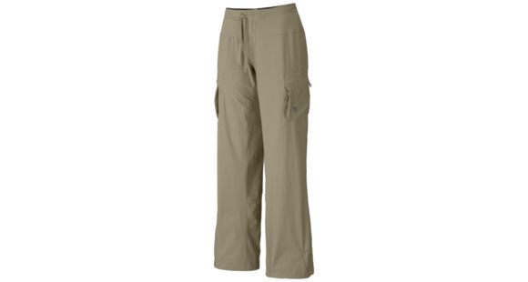 Mountain Hardwear Yuma Pant - Women's-Khaki-Short Inseam-6