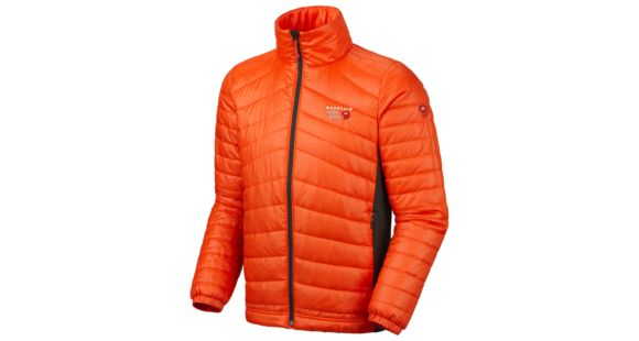 Mountain Hardwear Zonal Jacket - Men's-State Orange/Shark-X-Large