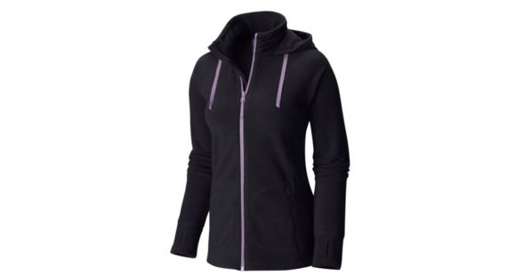 Mountain Hardwear MicroChill Full-Zip Hoody - Women's-Black-Small
