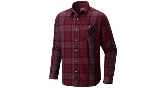 Mountain Hardwear Franklin M LS Shirt-Cote Du Rhone, Cote Du Rhone, XXL, 1617431647-XXL