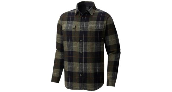 Mountain Hardwear Walcott M LS Shirt-Surplus Green, Surplus Green, XXL, 1677331347-XXL
