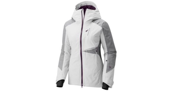 Mountain Hardwear Polara Insulated 2L Jacket - Women's, White, Steam, XS, 1732171100-XS