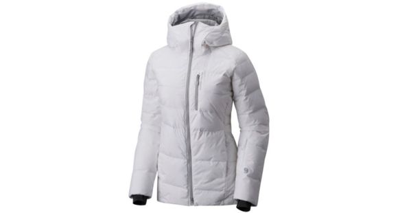 Mountain Hardwear Snowbasin Down W Jacket-White, White, L, 1732181100-L