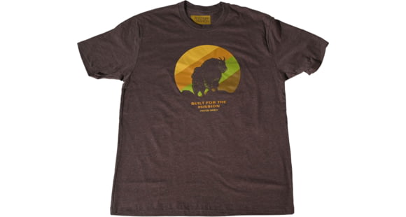 Mystery Ranch Goat Gradient T-Shirt - Men's, Brown Heather, 2XL, 112754-205-XXL