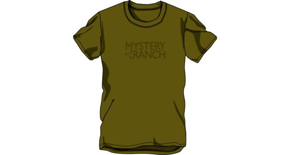 Mystery Ranch Logo Tee - Men's, Olive, Small, 88-00-000036