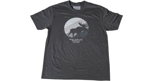 Mystery Ranch Moose Gradient T-Shirt - Men's, Charcoal Heather, Small, 112753-15-S