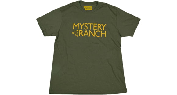 Mystery Ranch MR Logo T-Shirt, Military Heather, Extra Large, 112592-336-50