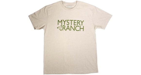 Mystery Ranch MR Logo T-Shirts - Men's, Oatmeal Heather, Small, 112592-252-20