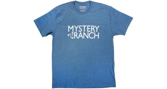 Mystery Ranch MR Logo T-Shirts - Men's, Sailor Blue Heather, Extra Large, 112592-442-50