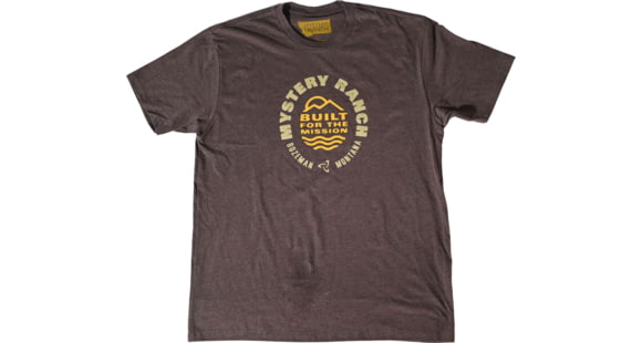 Mystery Ranch MTN Mission T-Shirt - Men's, Brown Heather, Large, 112750-205-L