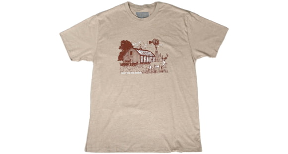 Mystery Ranch Mystery Barn T-Shirt, Oatmeal Heather, Medium, 112882-252-30
