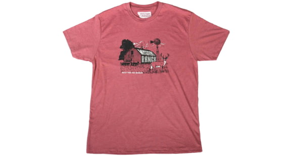 Mystery Ranch Mystery Barn T-Shirt, Red Clay Heather, 2XL, 112882-631-60